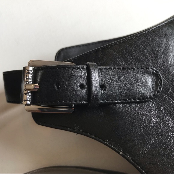 Ralph Lauren Leather Booties/Heels - Picture 8 of 8